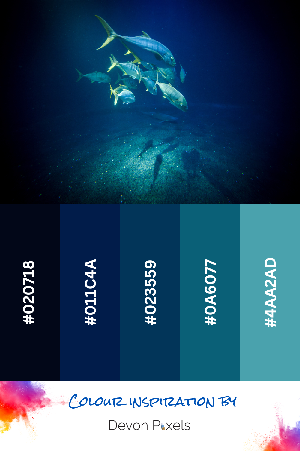 Ocean Water - Colour Inspiration